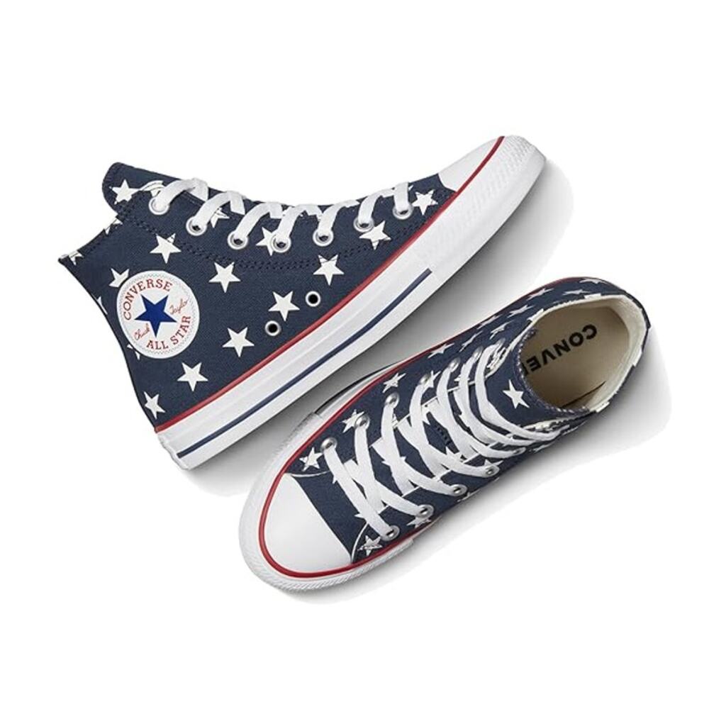 Converse Women's CTAS Hi Tops Stars Size 8 A115503F NWT - Picture 5 of 6